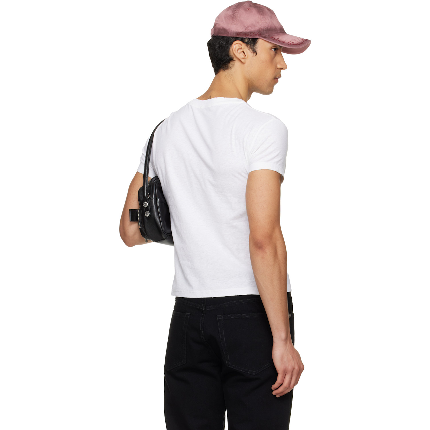 Acne Studios White Logo T-shirt 