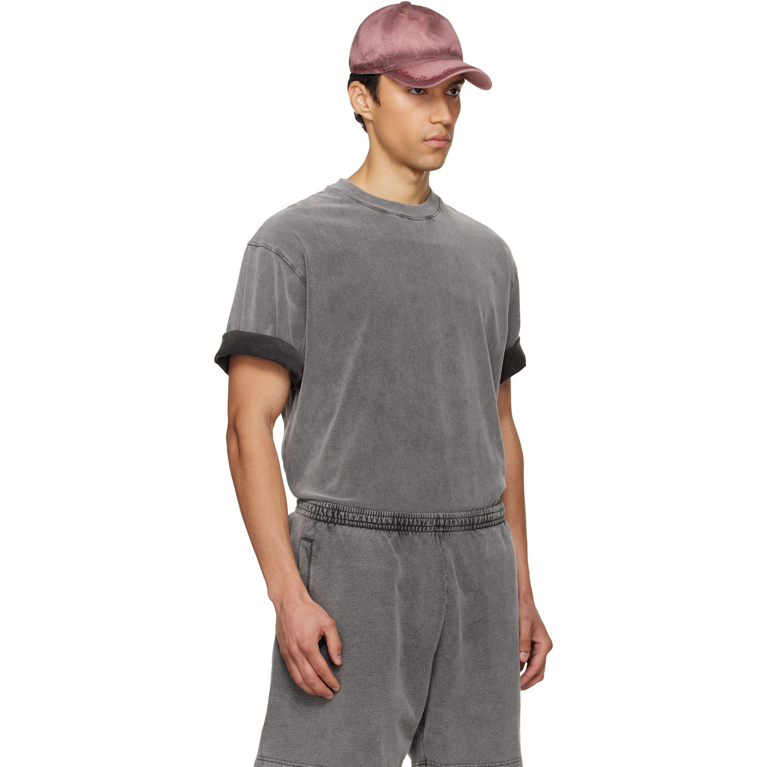  Acne Studios Gray Crew Neck T-shirt 