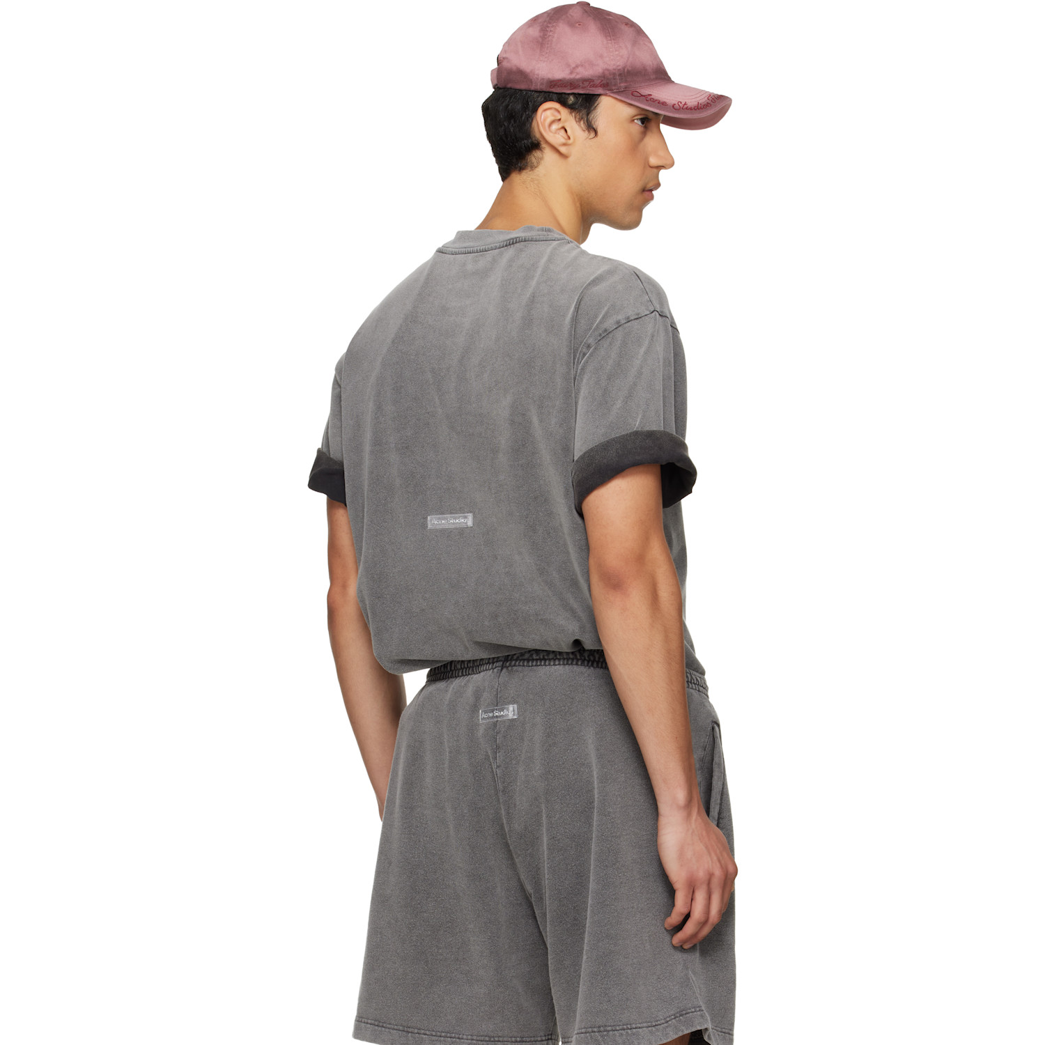  Acne Studios Gray Crew Neck T-shirt 
