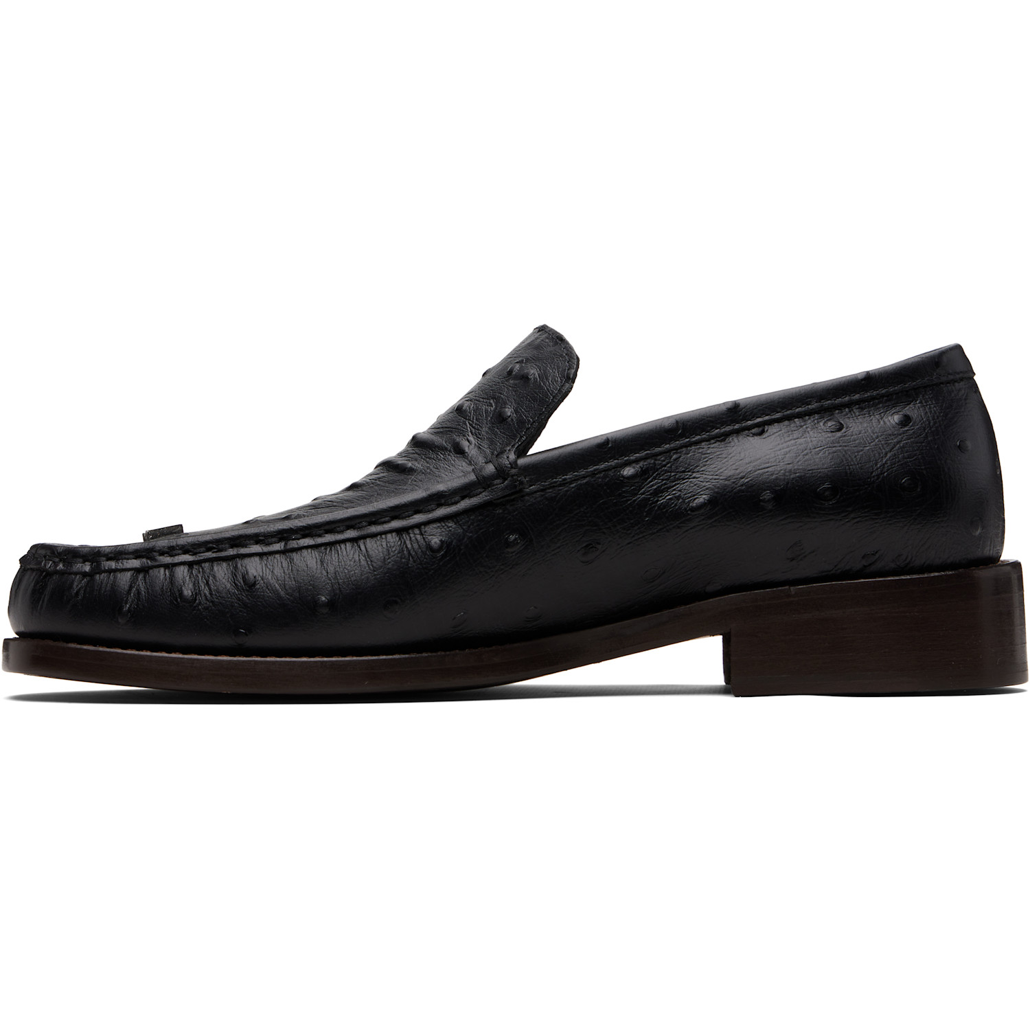  Acne Studios Black Leather Loafers 