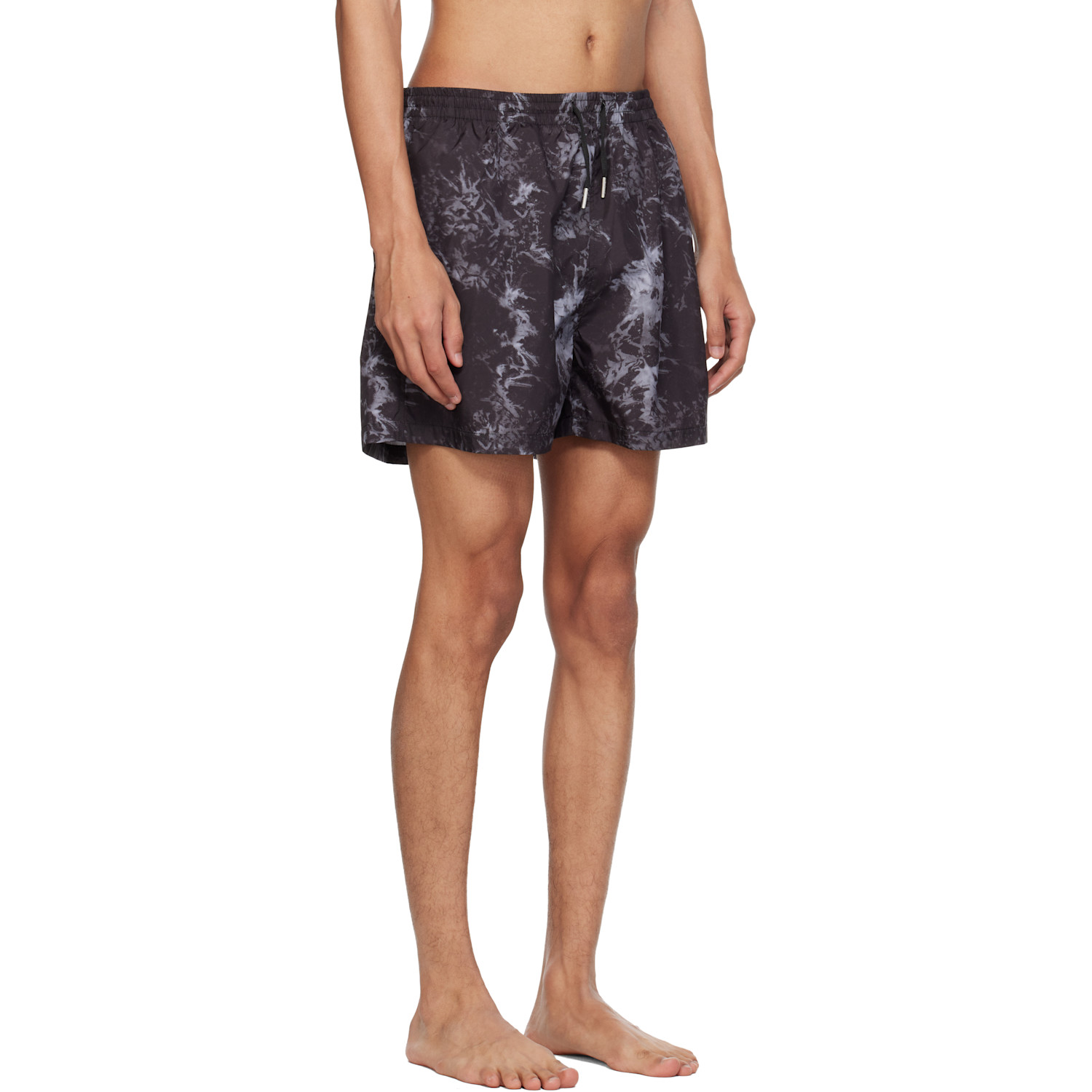  Stockholm (surfboard) Club Black Embroidered-logo Swim Shorts 