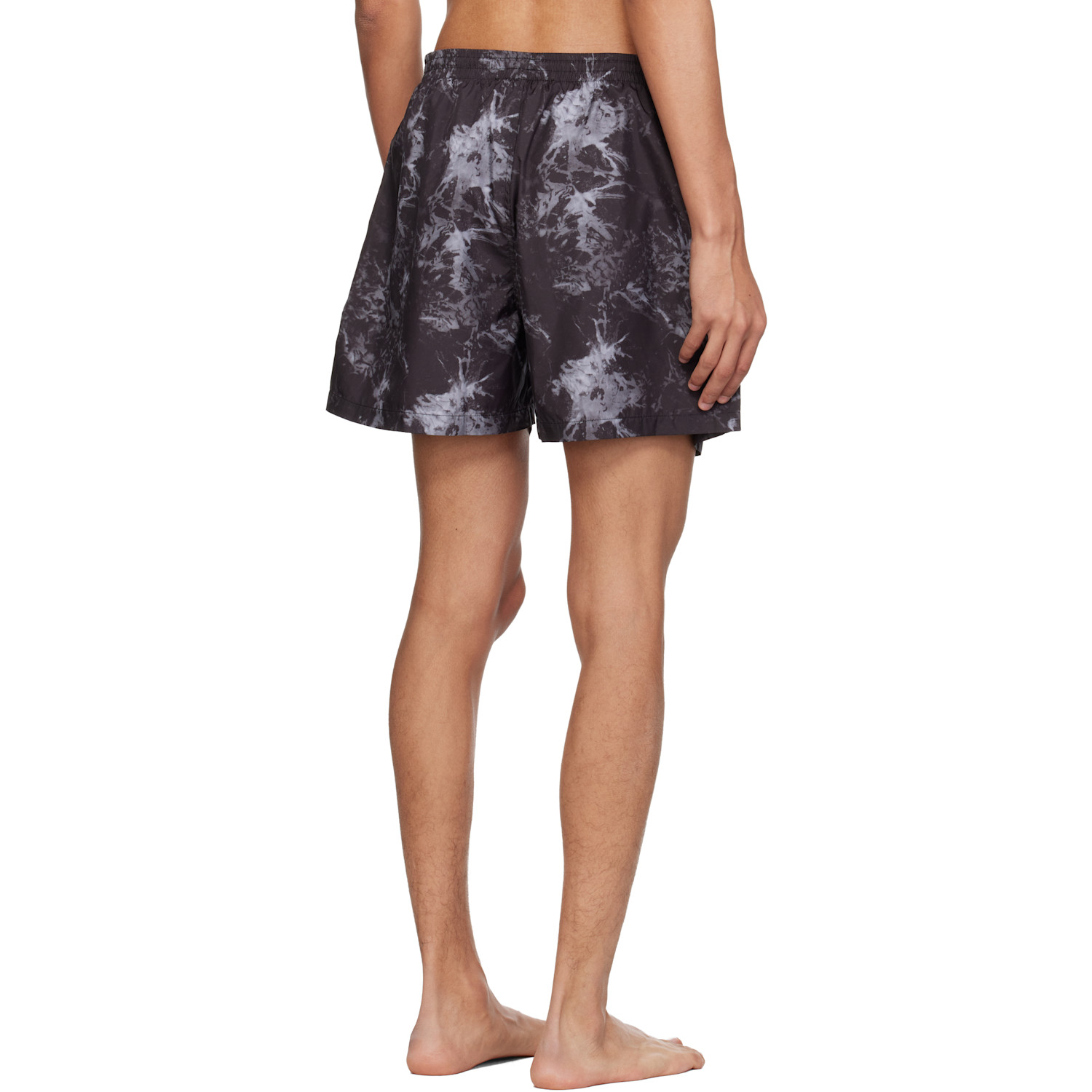  Stockholm (surfboard) Club Black Embroidered-logo Swim Shorts 