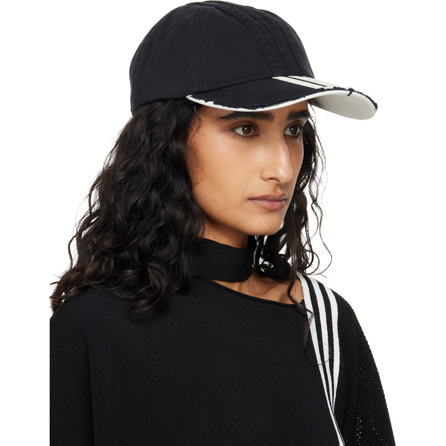  Y-3 Black Stripes Cap 