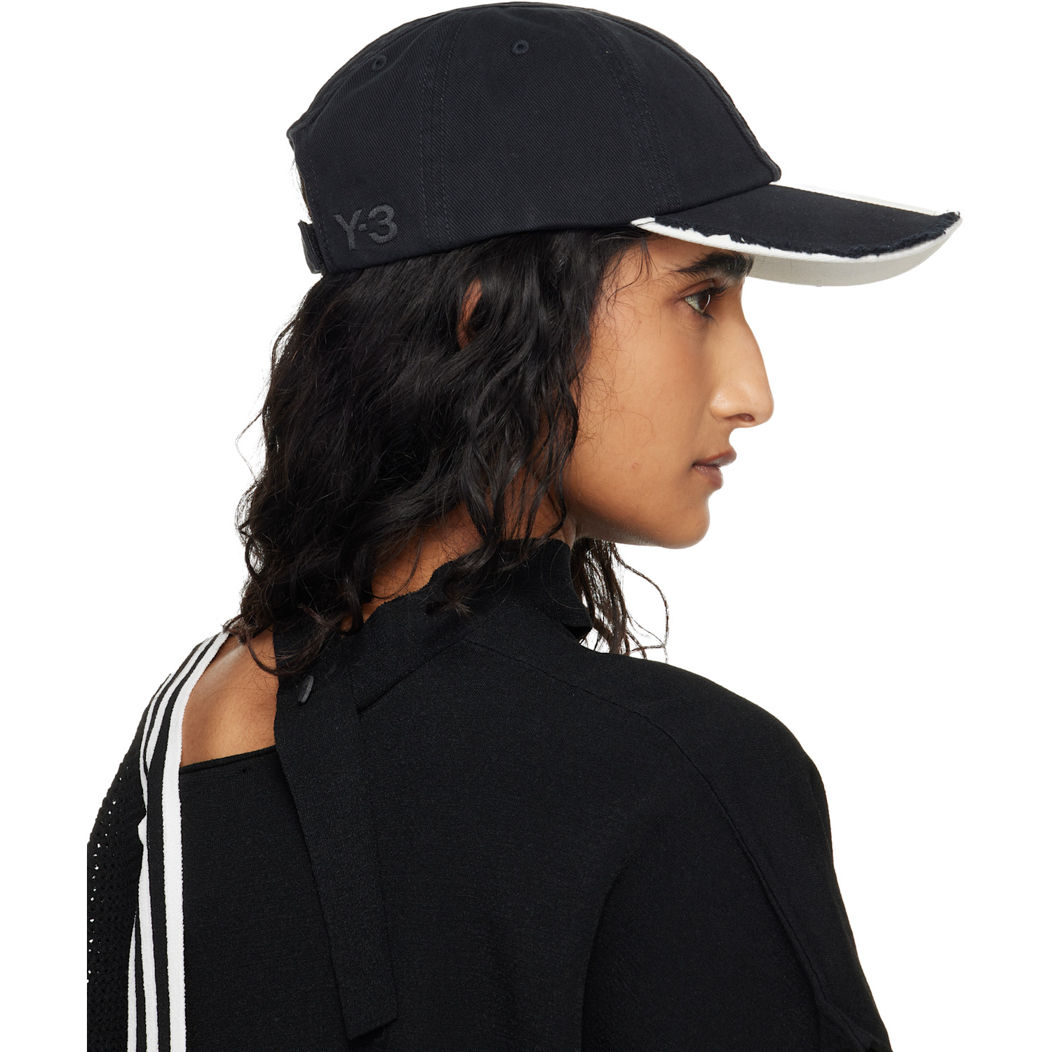  Y-3 Black Stripes Cap 