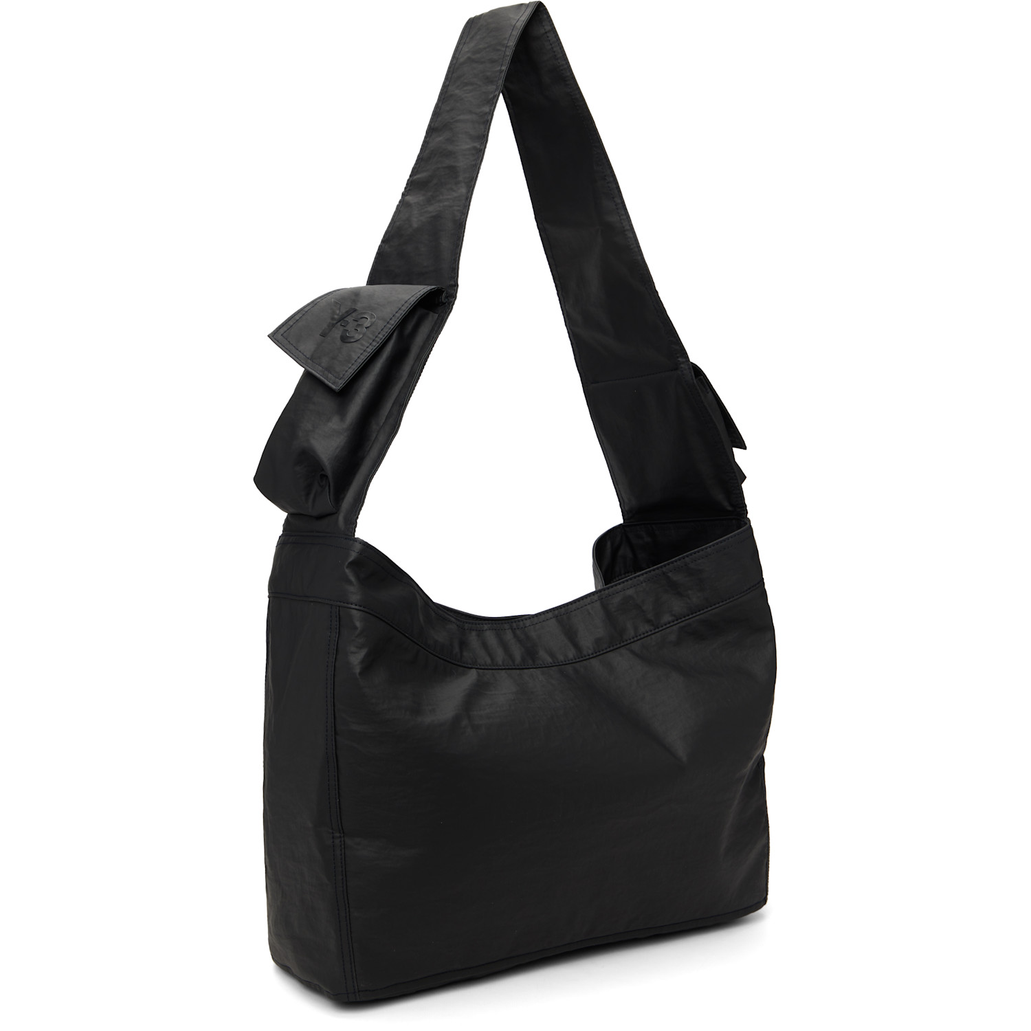  Y-3 Black L Newspaper Bag 