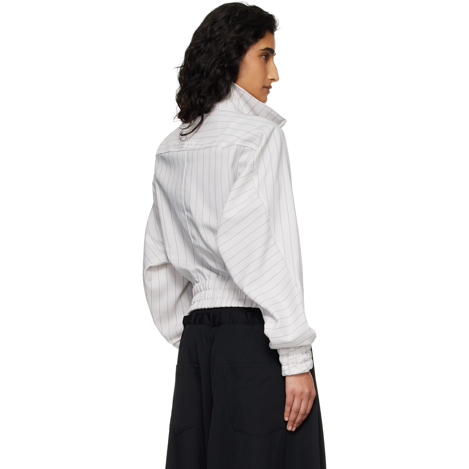  Y-3 Off-white Pinstripe Sport Uniform Jacket 