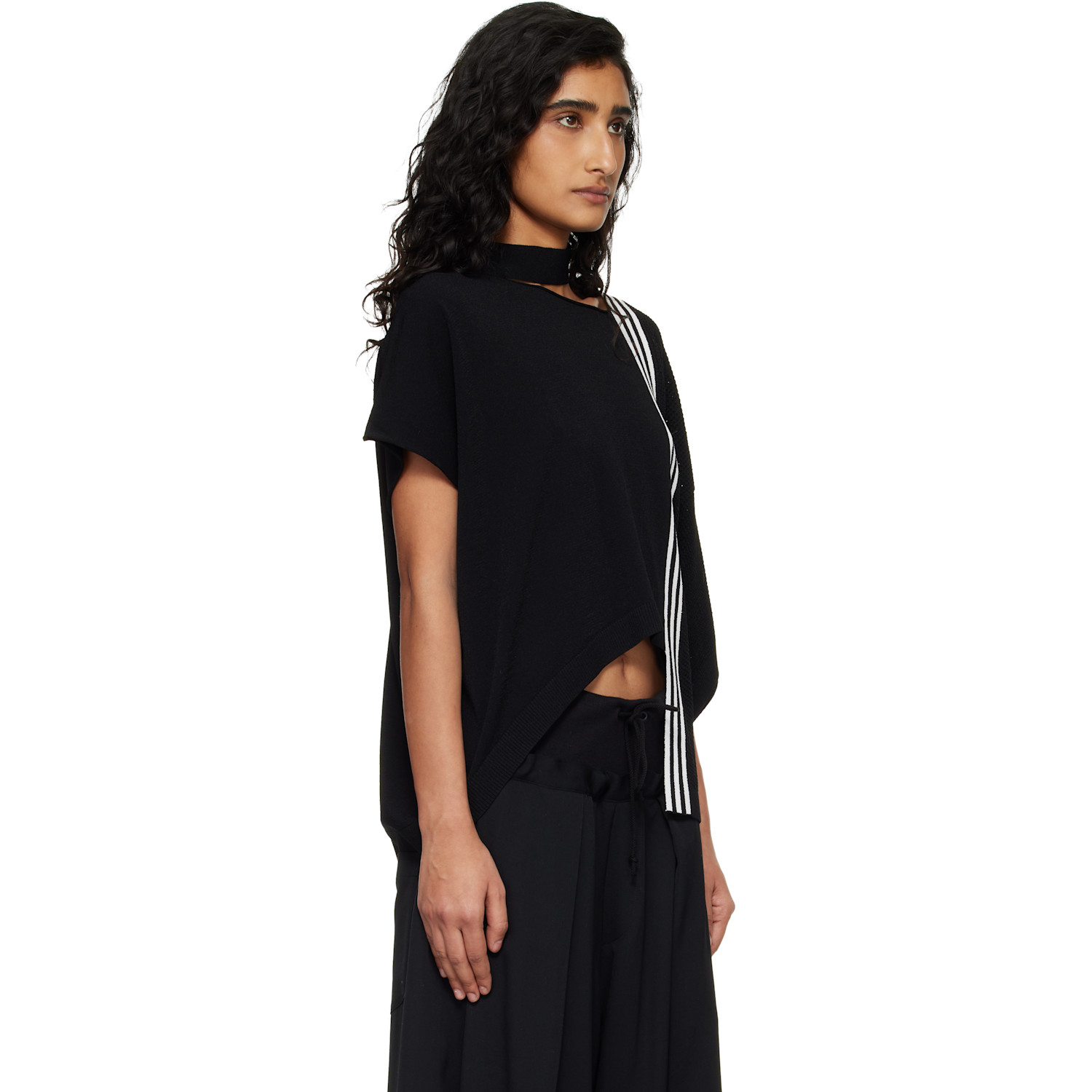  Y-3 Black Knit T-shirt 