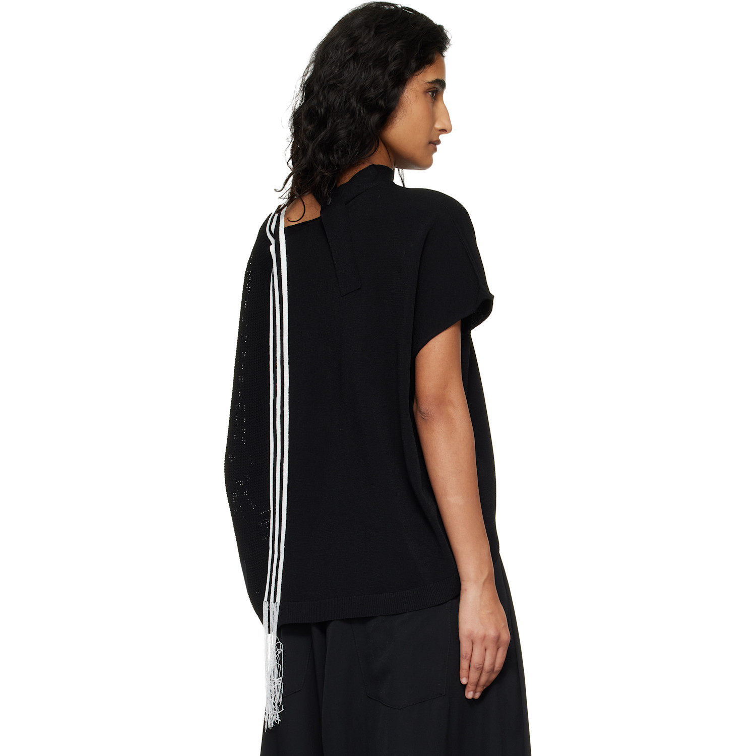  Y-3 Black Knit T-shirt 