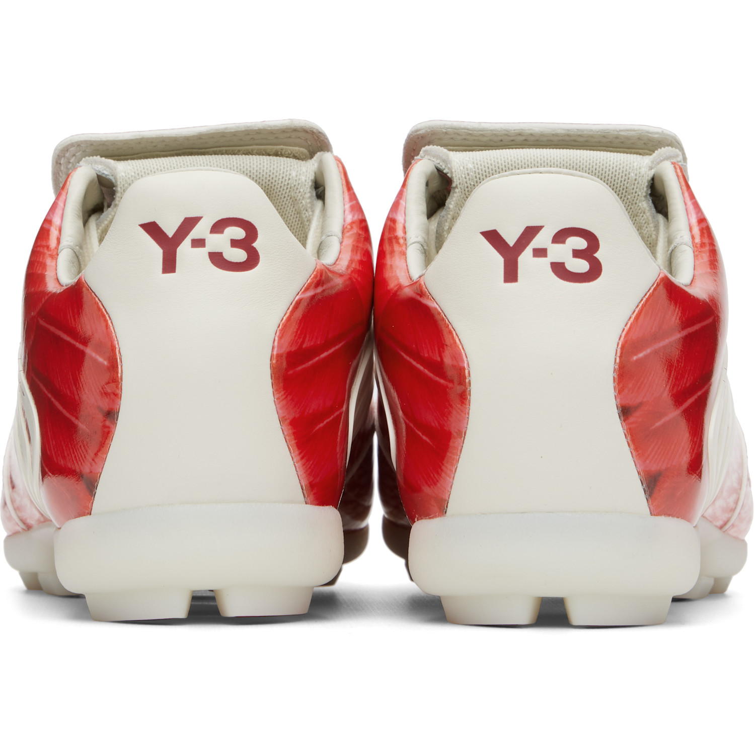  Y-3 Red F50 Beast Sneakers 