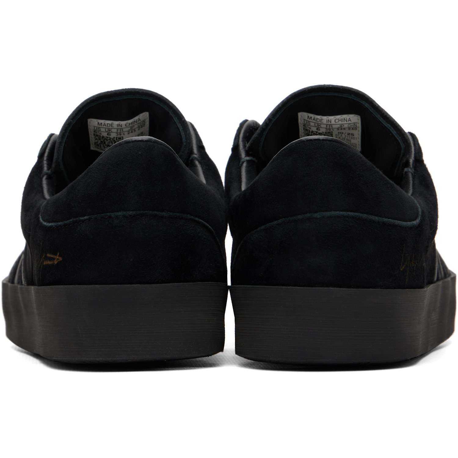  Y-3 Black Gazelle Sneakers 