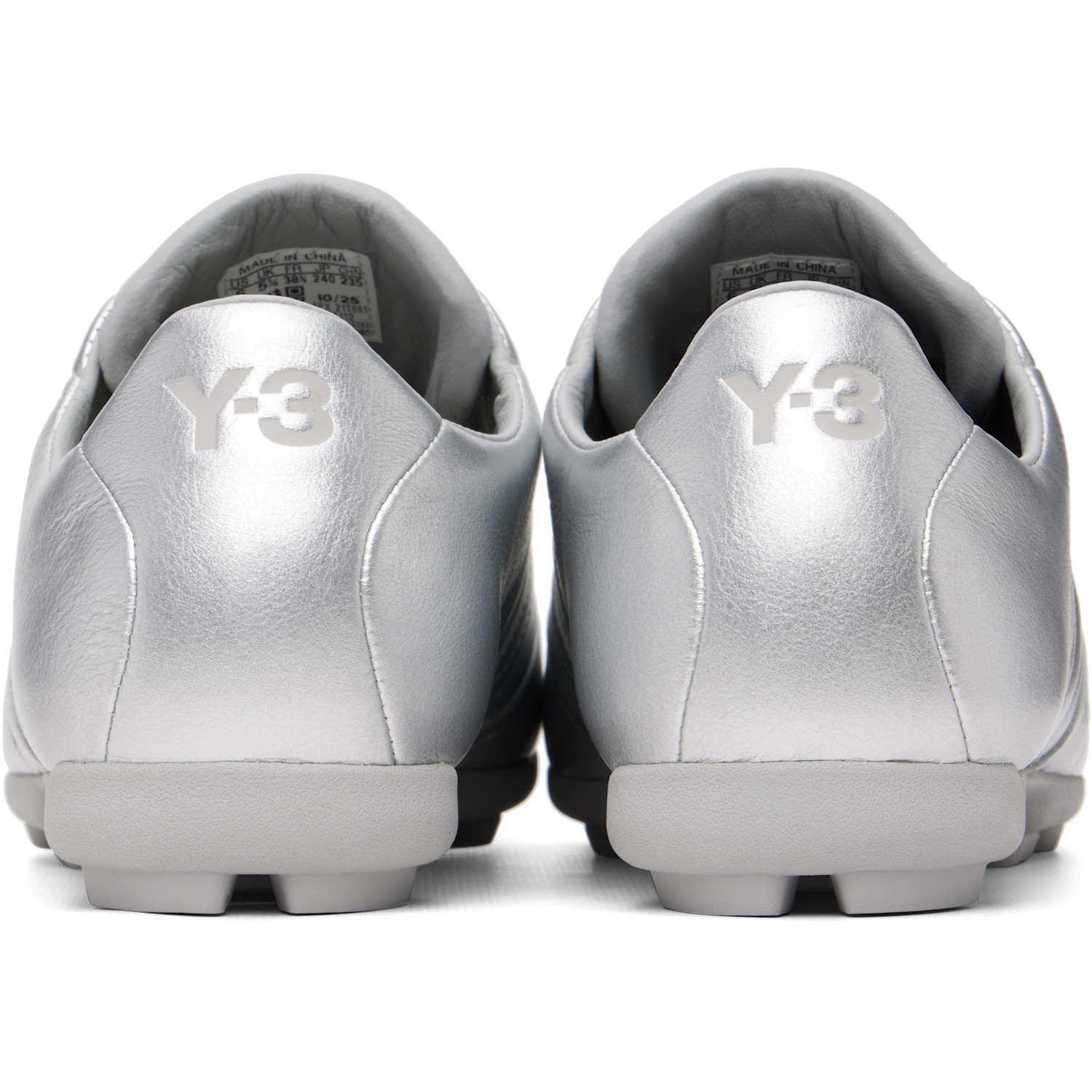  Y-3 Silver Field Sneakers 
