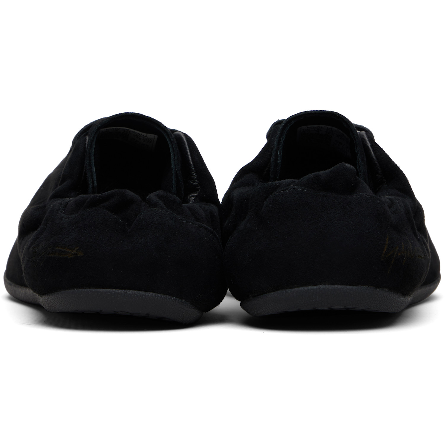  Y-3 Black Stan Smith Lo Pro Sneakers 