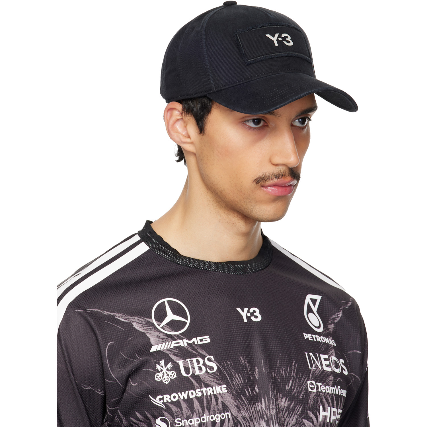  Y-3 Black Race Cap 