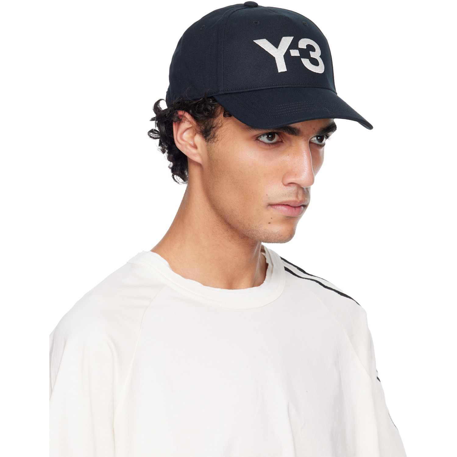  Y-3 Black Classic Logo Cap 