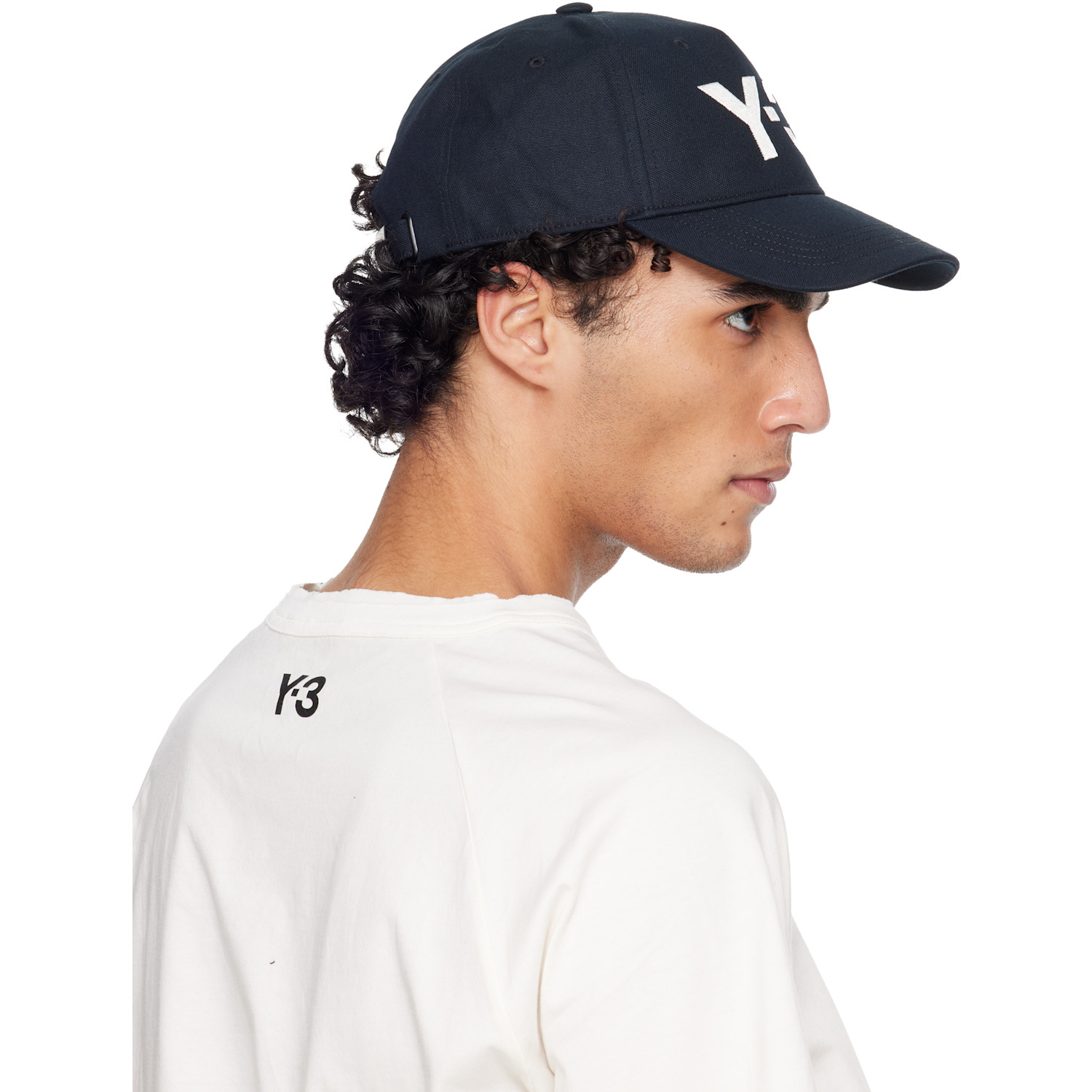  Y-3 Black Classic Logo Cap 