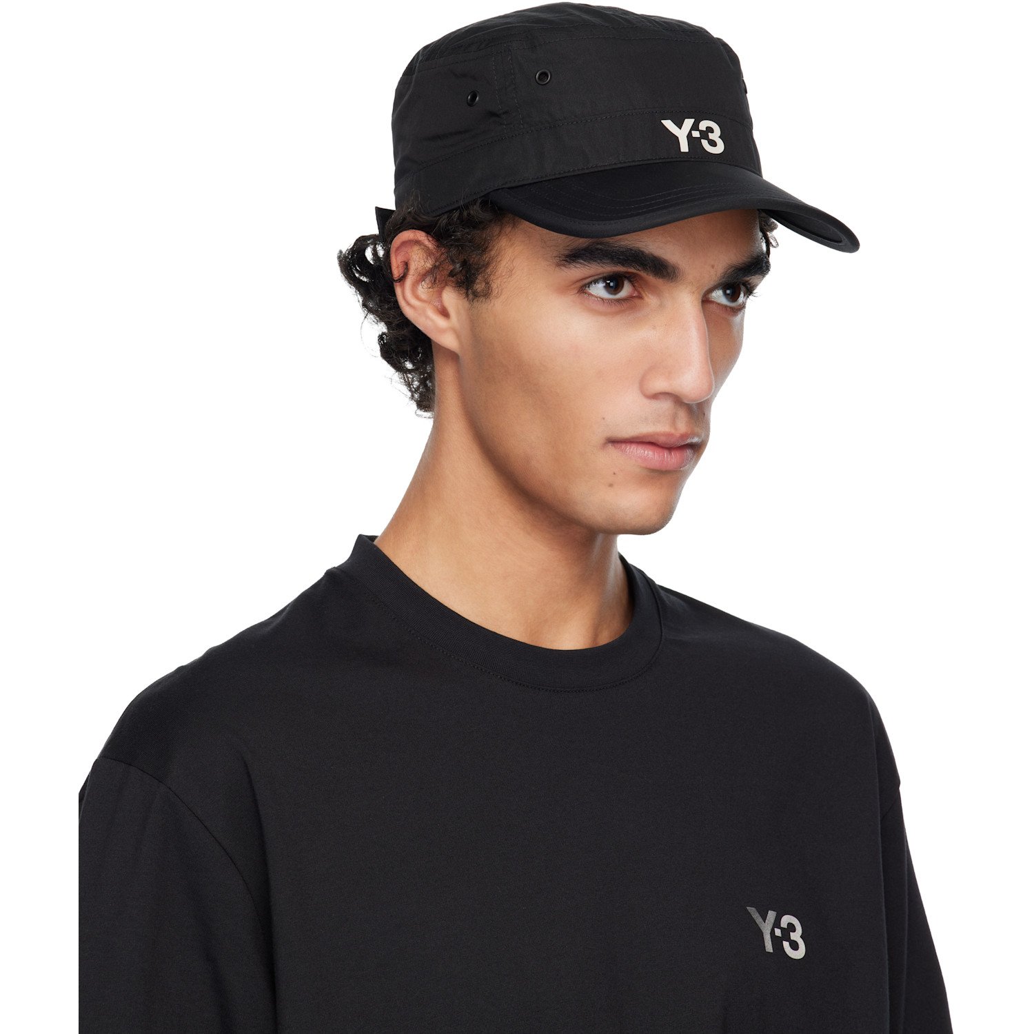  Y-3 Black Work Cap 