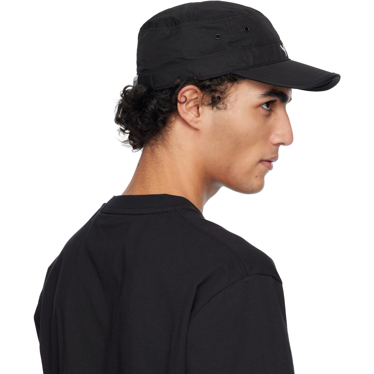  Y-3 Black Work Cap 