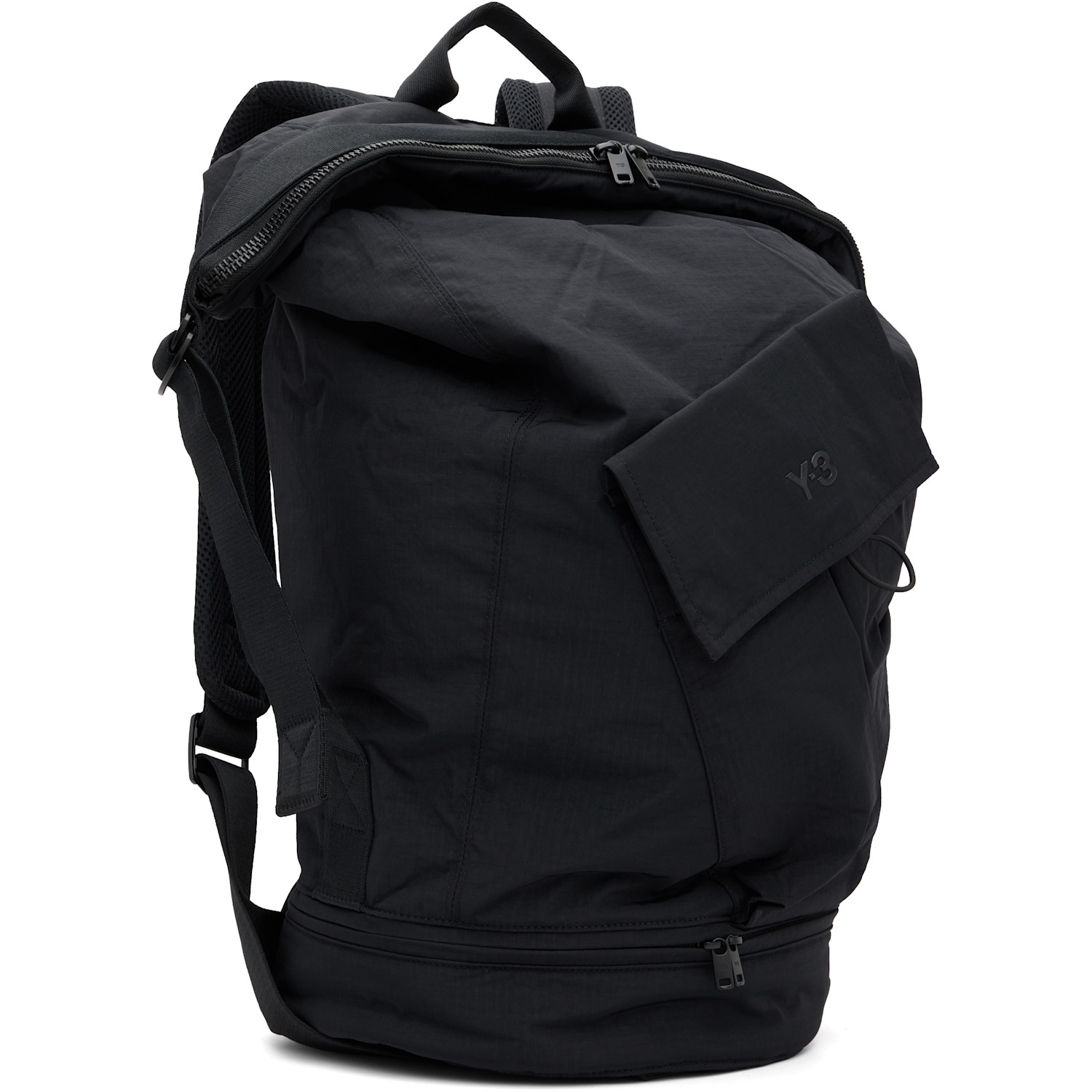  Y-3 Black Utility Backpack 