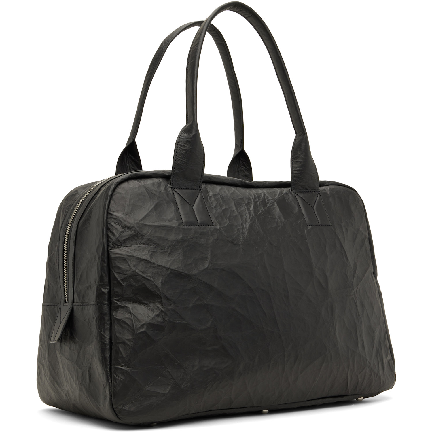  Y-3 Black Weekender Duffle Bag 