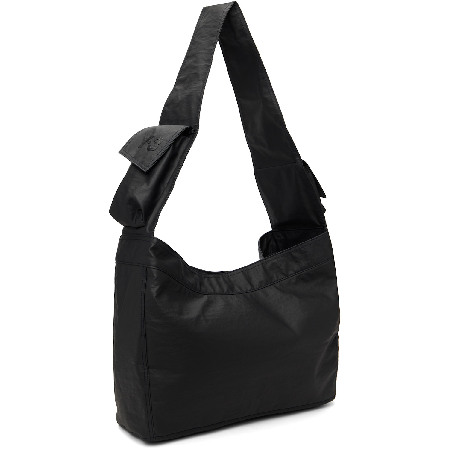  Y-3 Black L Newspaper Bag 