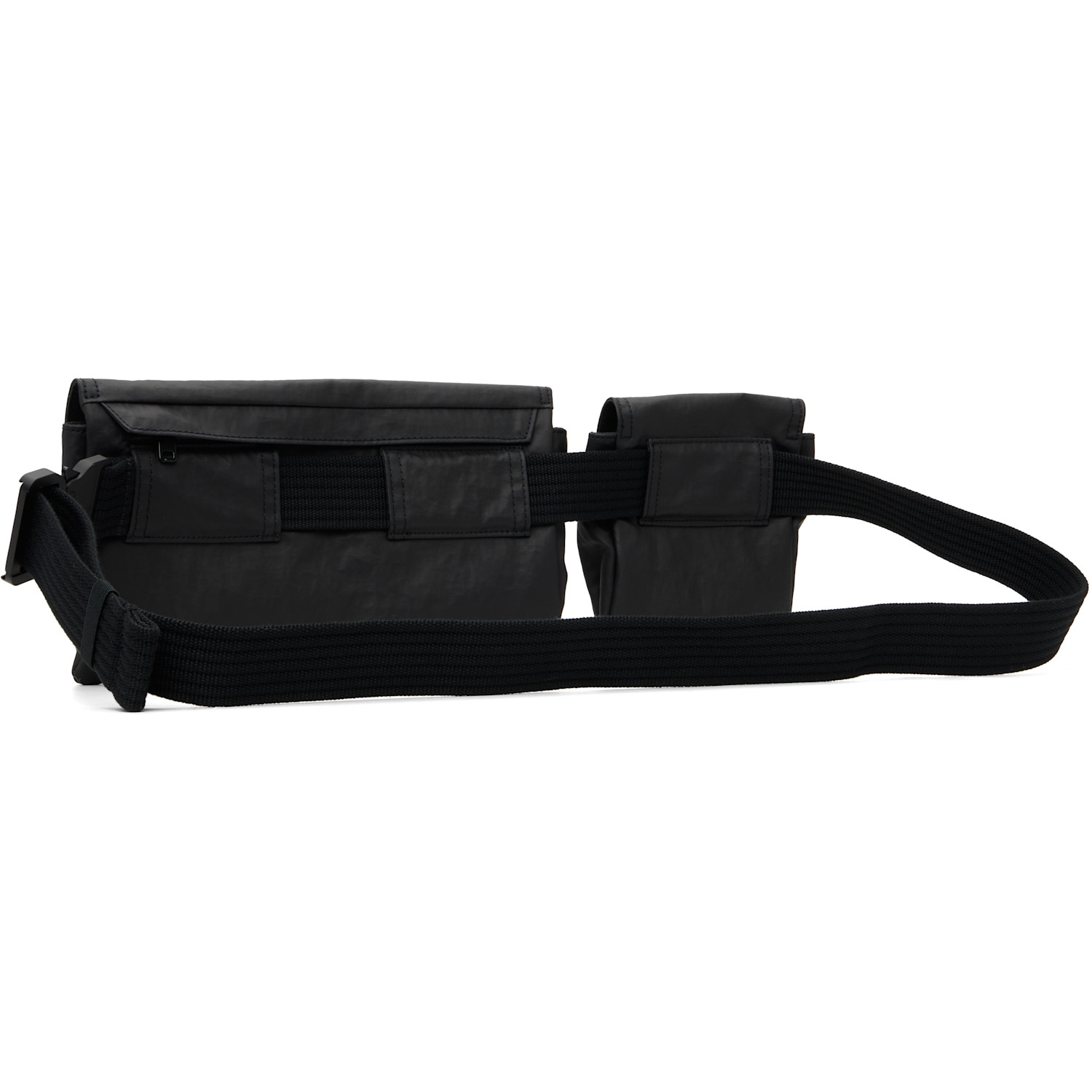  Y-3 Black Multi Pocket Sling Pouch 