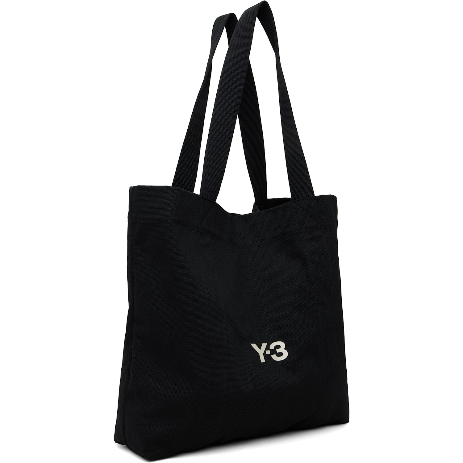  Y-3 Black Canvas Tote 