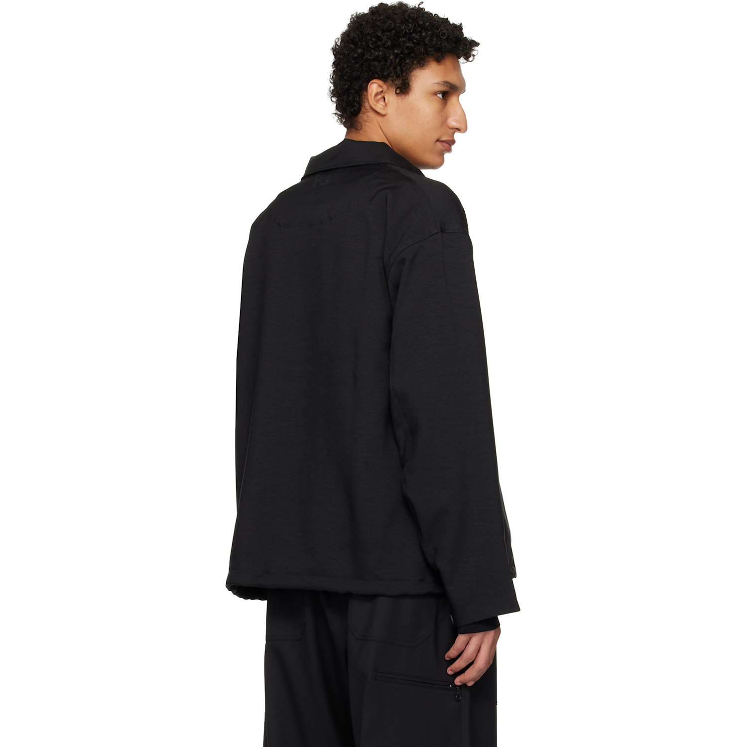  Y-3 Black Utility Blouson Jacket 