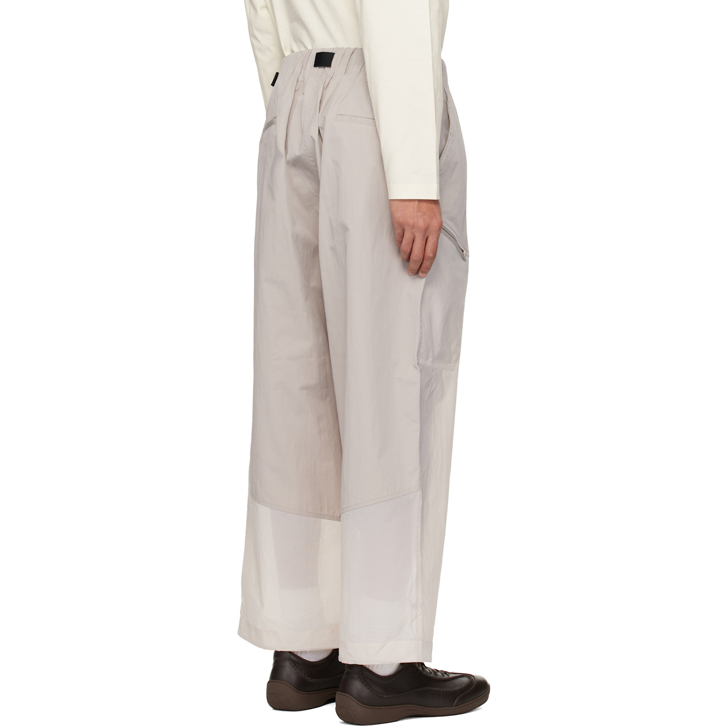  Y-3 Beige Ut Straightleg Cargo Pants 