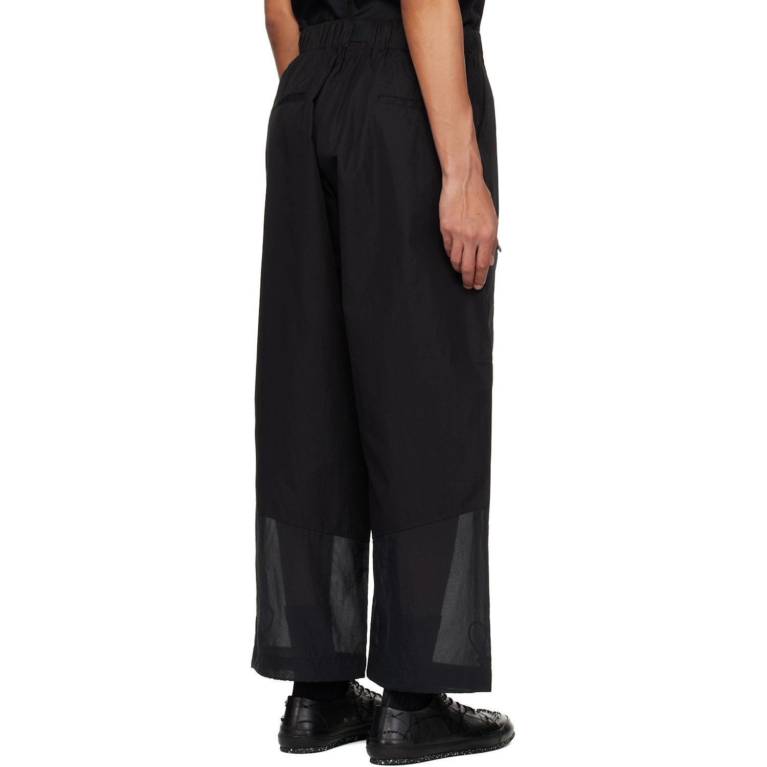  Y-3 Black Ut Straightleg Cargo Pants 