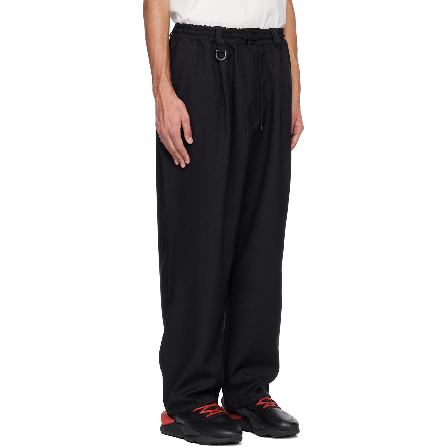  Y-3 Black Sport Uniform Cargo Pants 