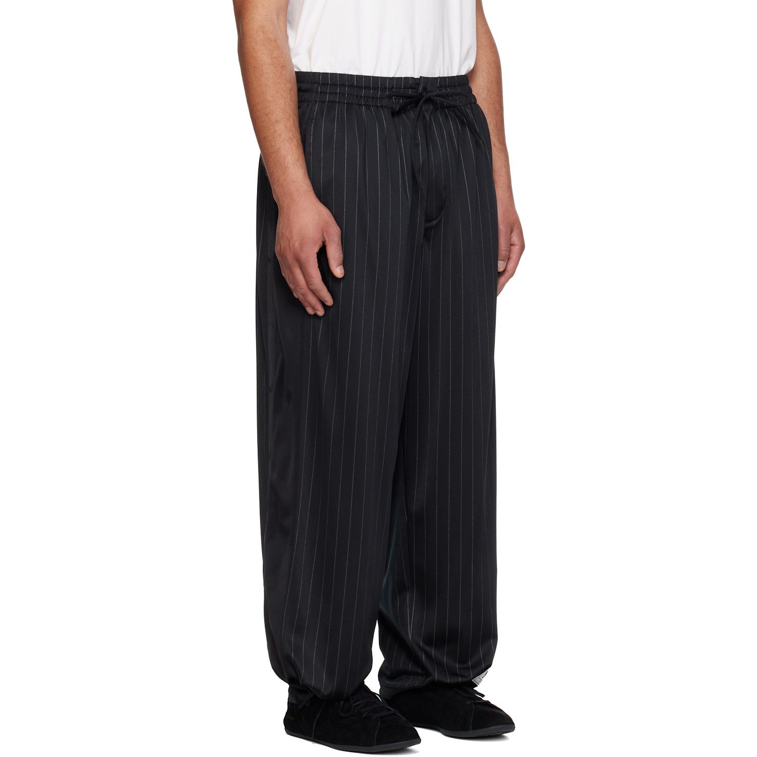  Y-3 Black Basketball Track Pants 
