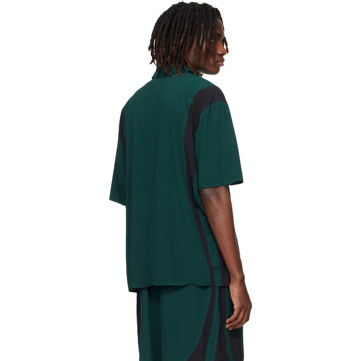  Y-3 Black Ultralight Woven Shirt 