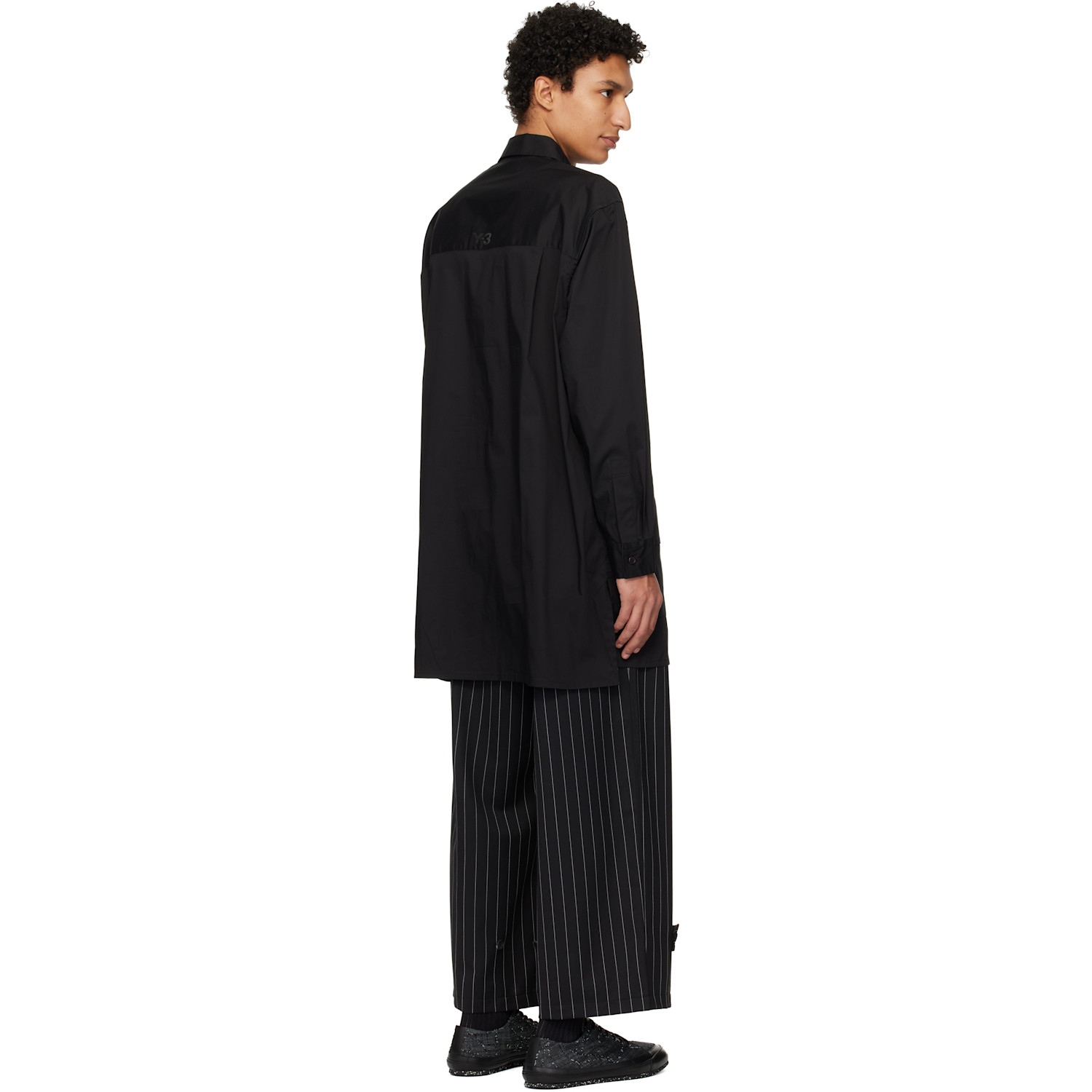  Y-3 Black Ut Long Sleeve Shirt 