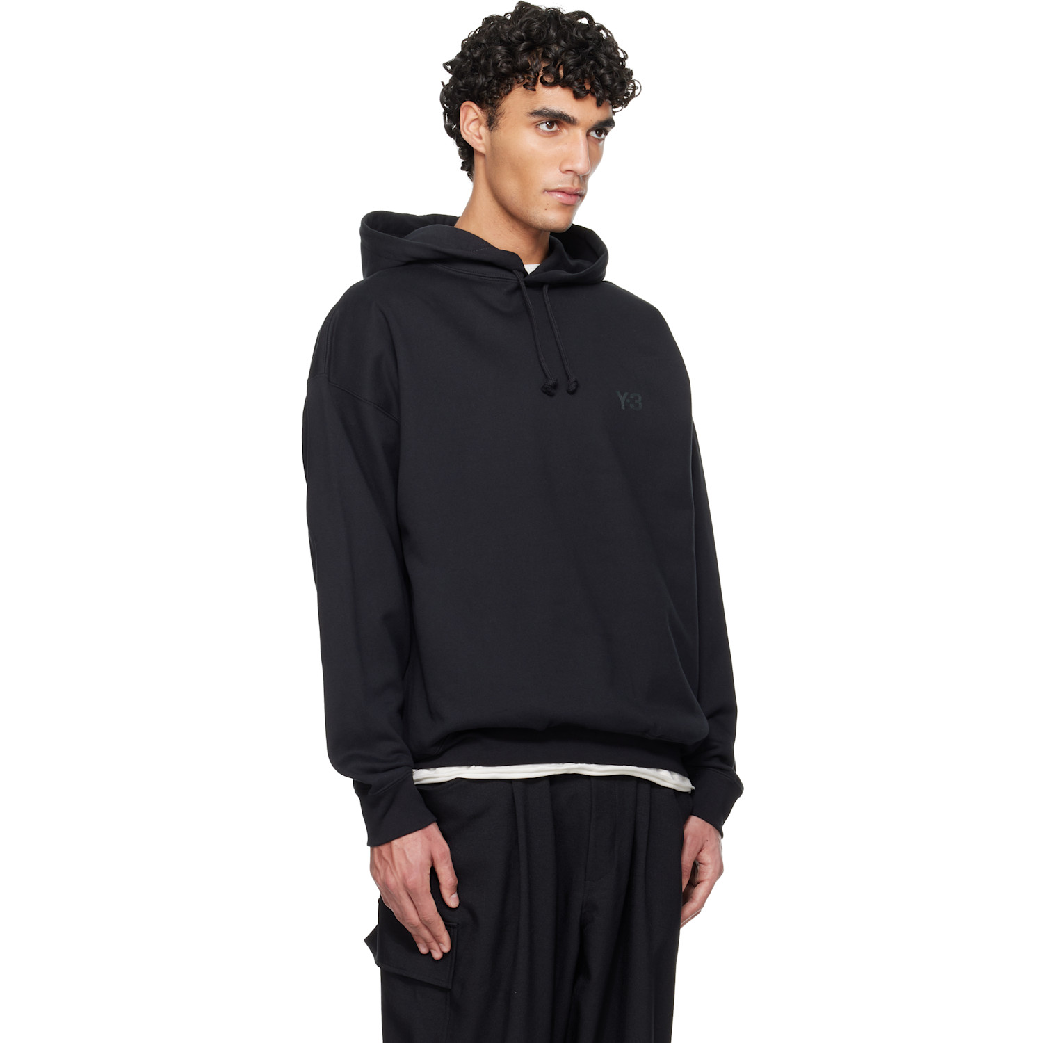  Y-3 Black Ft Hoodie 