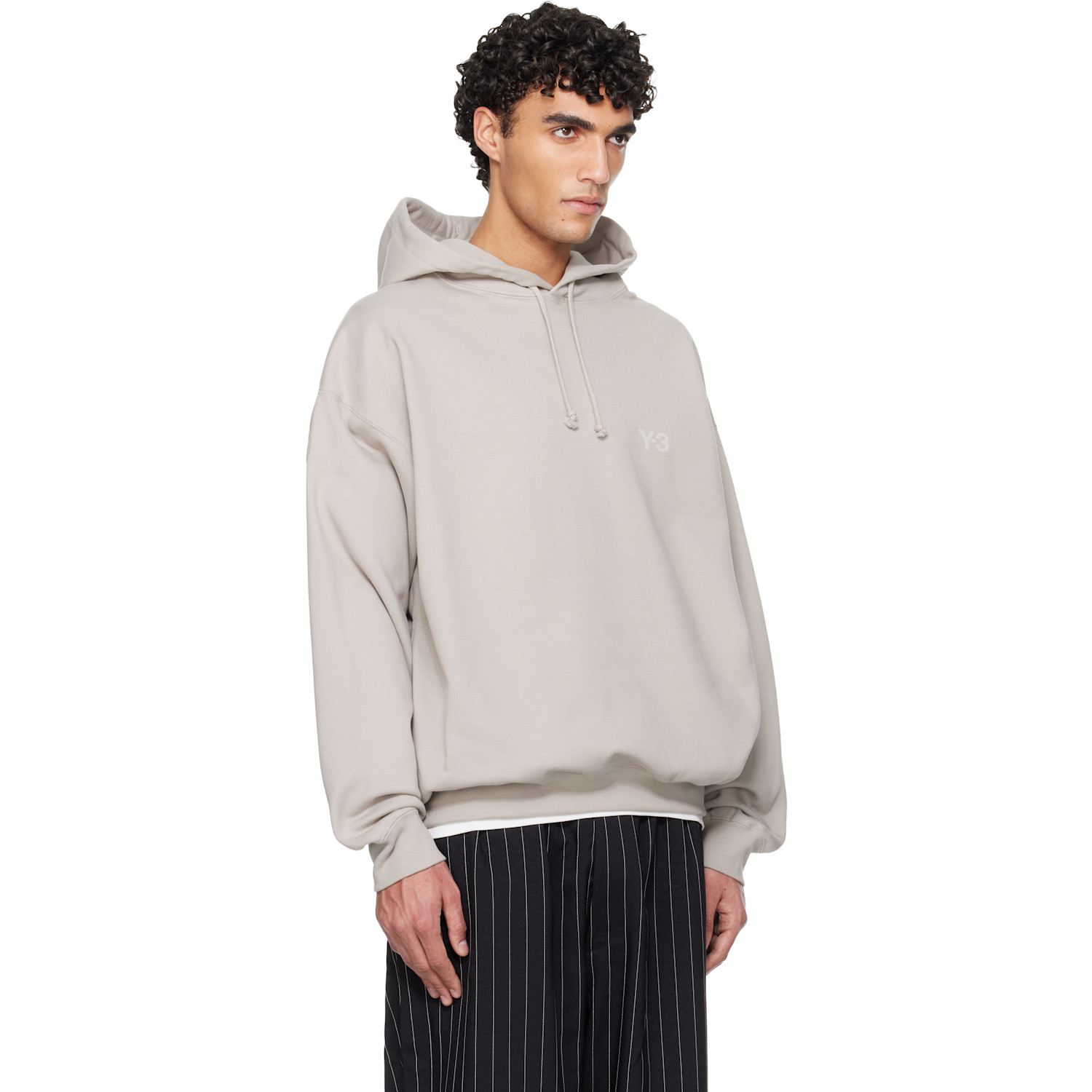  Y-3 Beige Ft Hoodie 
