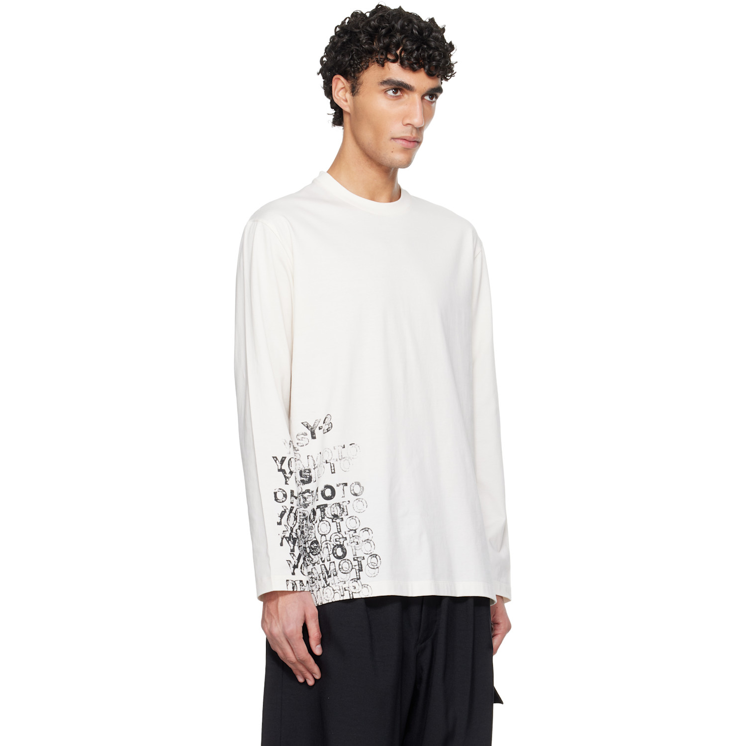  Y-3 Off-white Gfx Long Sleeve T-shirt 