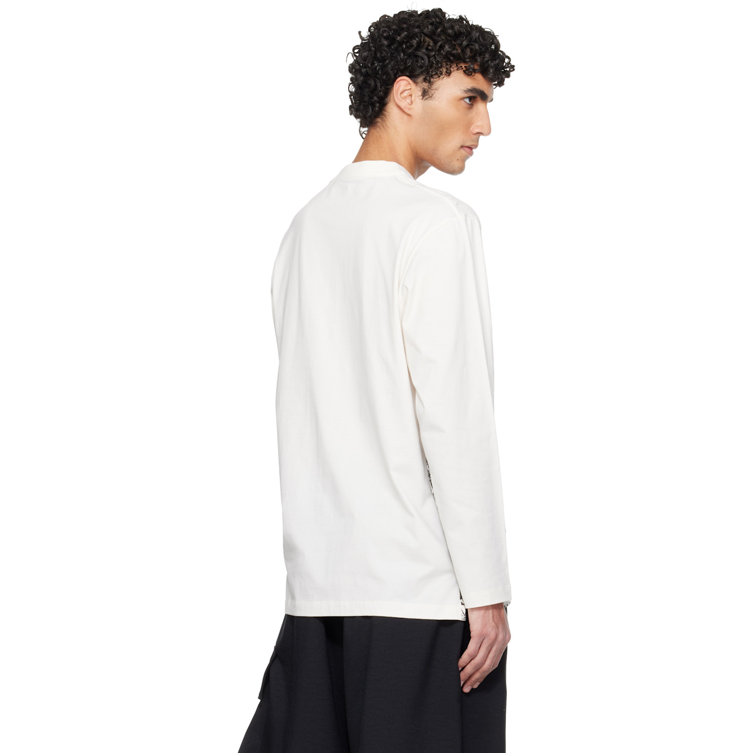  Y-3 Off-white Gfx Long Sleeve T-shirt 