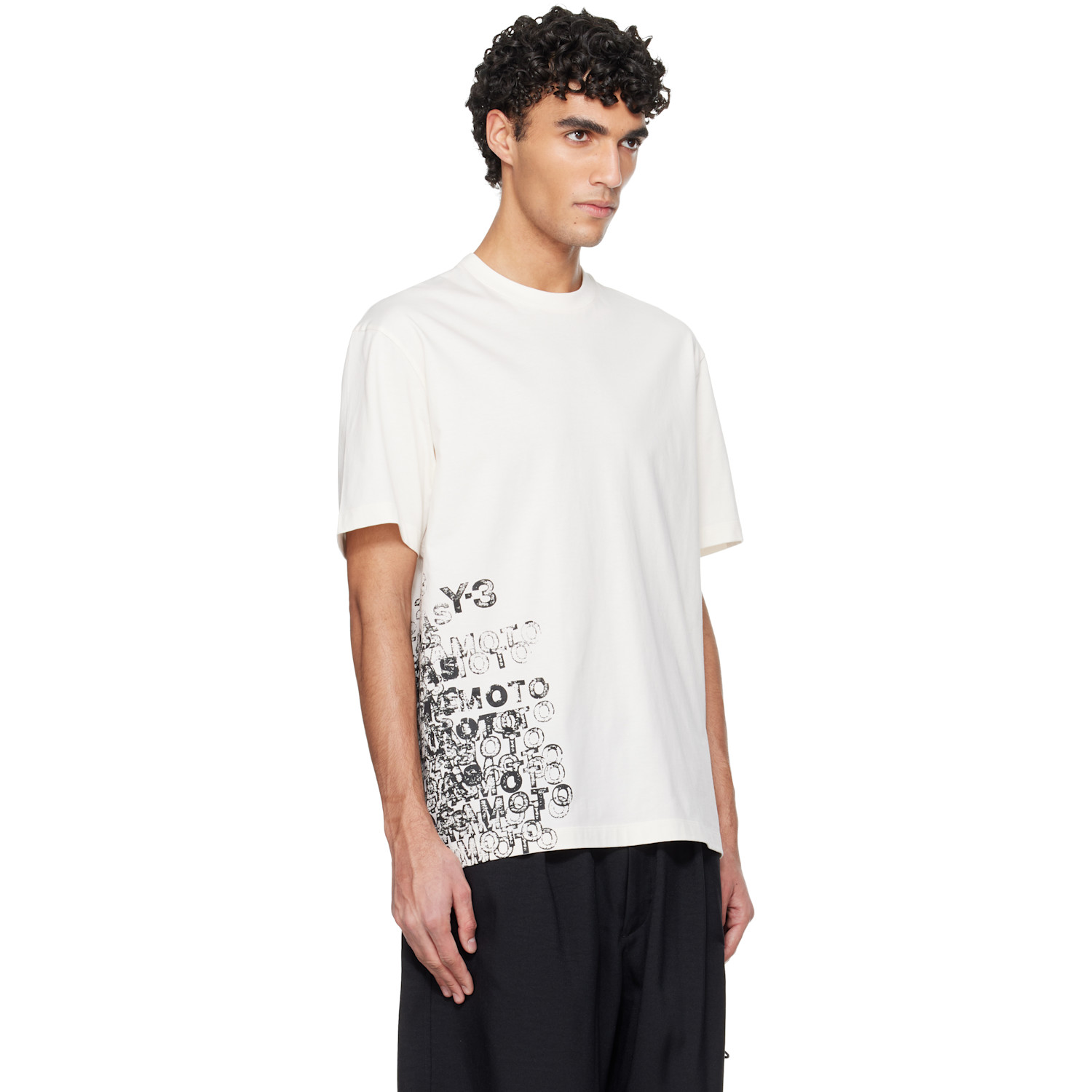  Y-3 Off-white Gfx Short Sleeve T-shirt 