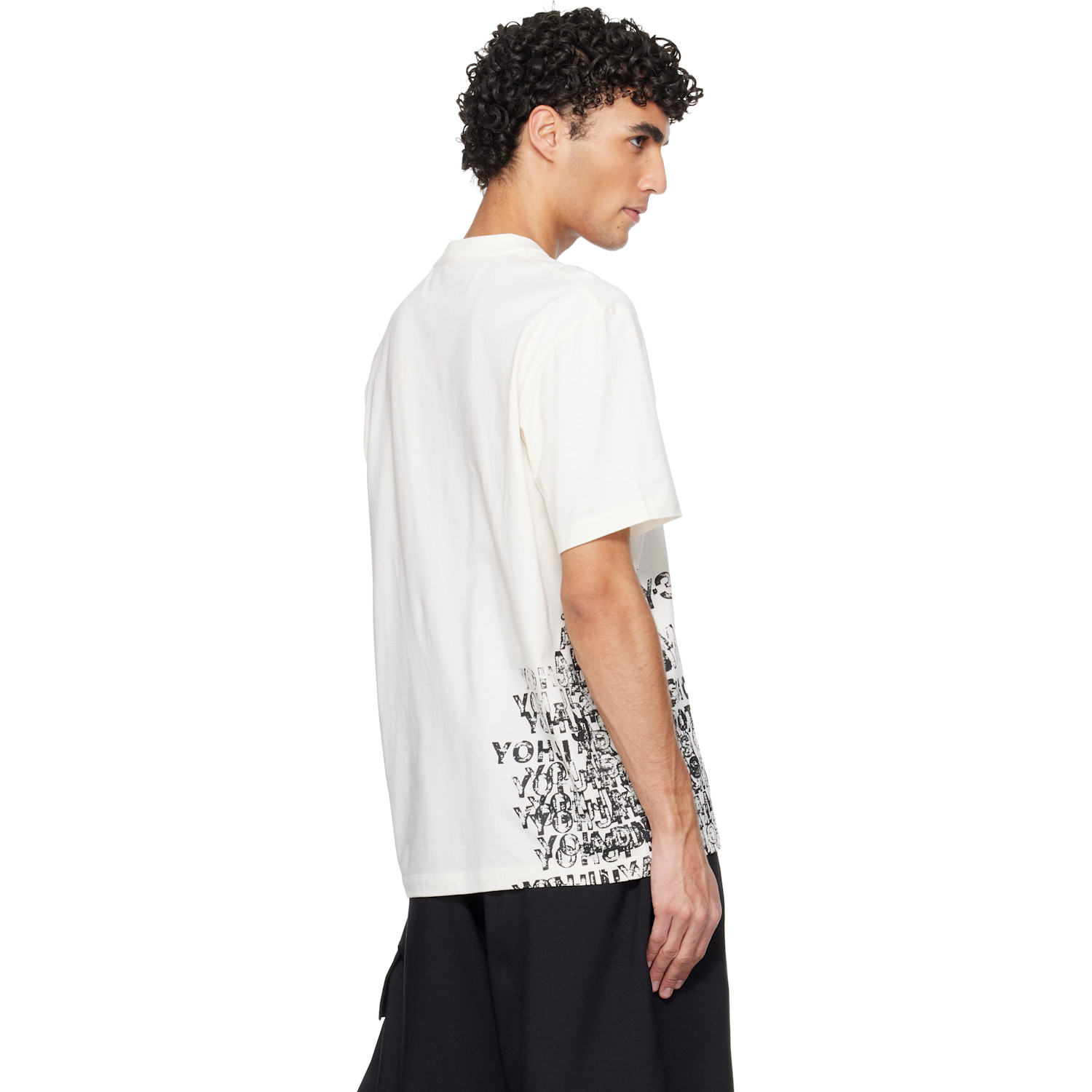  Y-3 Off-white Gfx Short Sleeve T-shirt 
