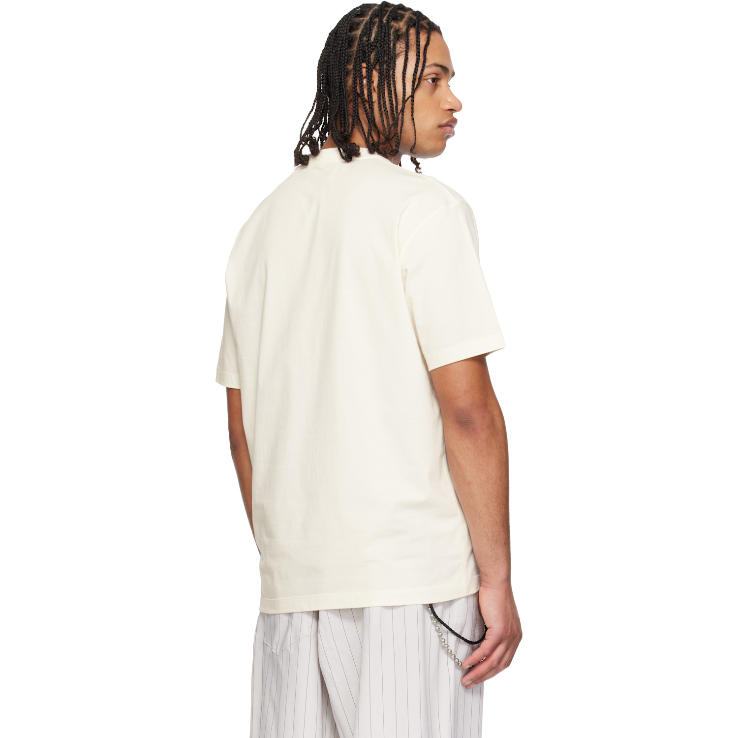 Y-3 Off-white Regular Short Sleeve T-shirt 