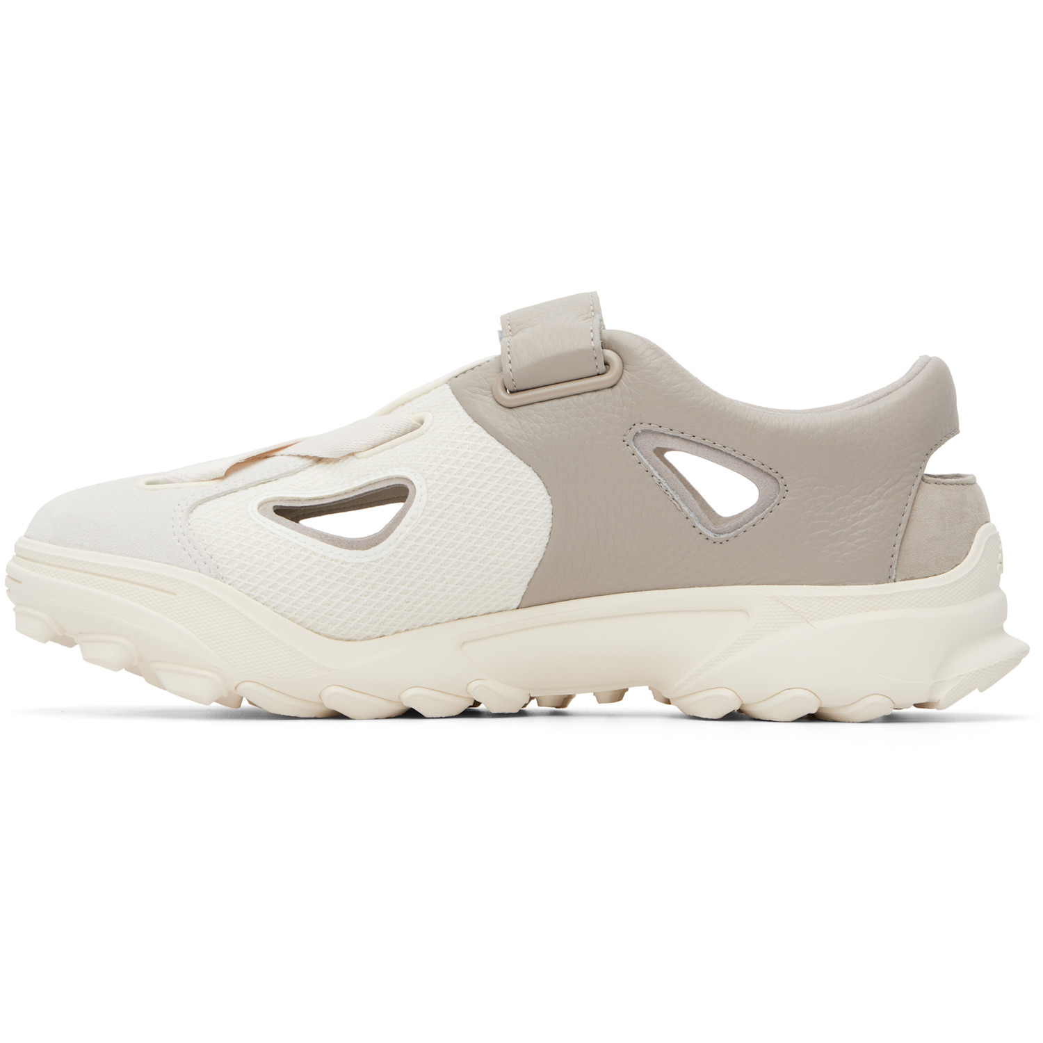  Y-3 Off-white & Taupe Gsg9 Sandals 