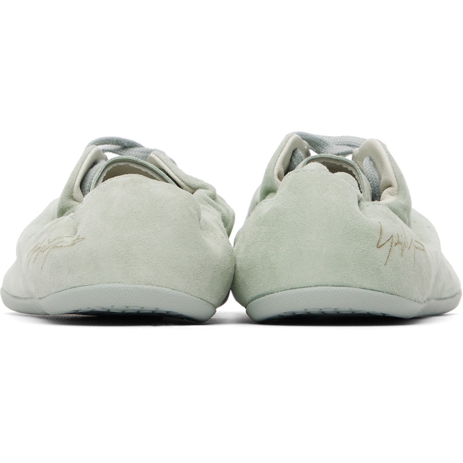  Y-3 Green Stan Smith Lo Pro Sneakers 