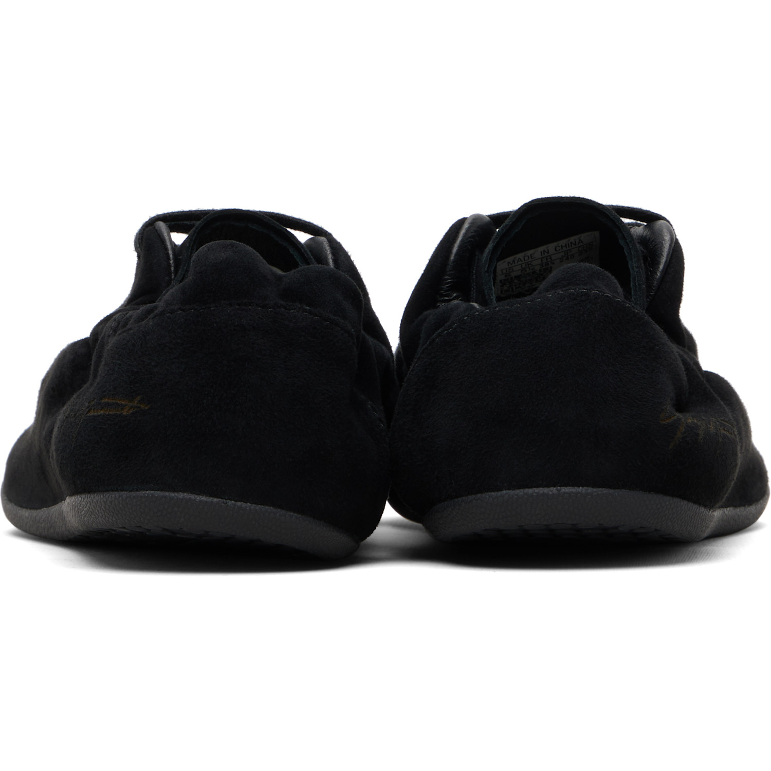  Y-3 Black Stan Smith Lo Pro Sneakers 