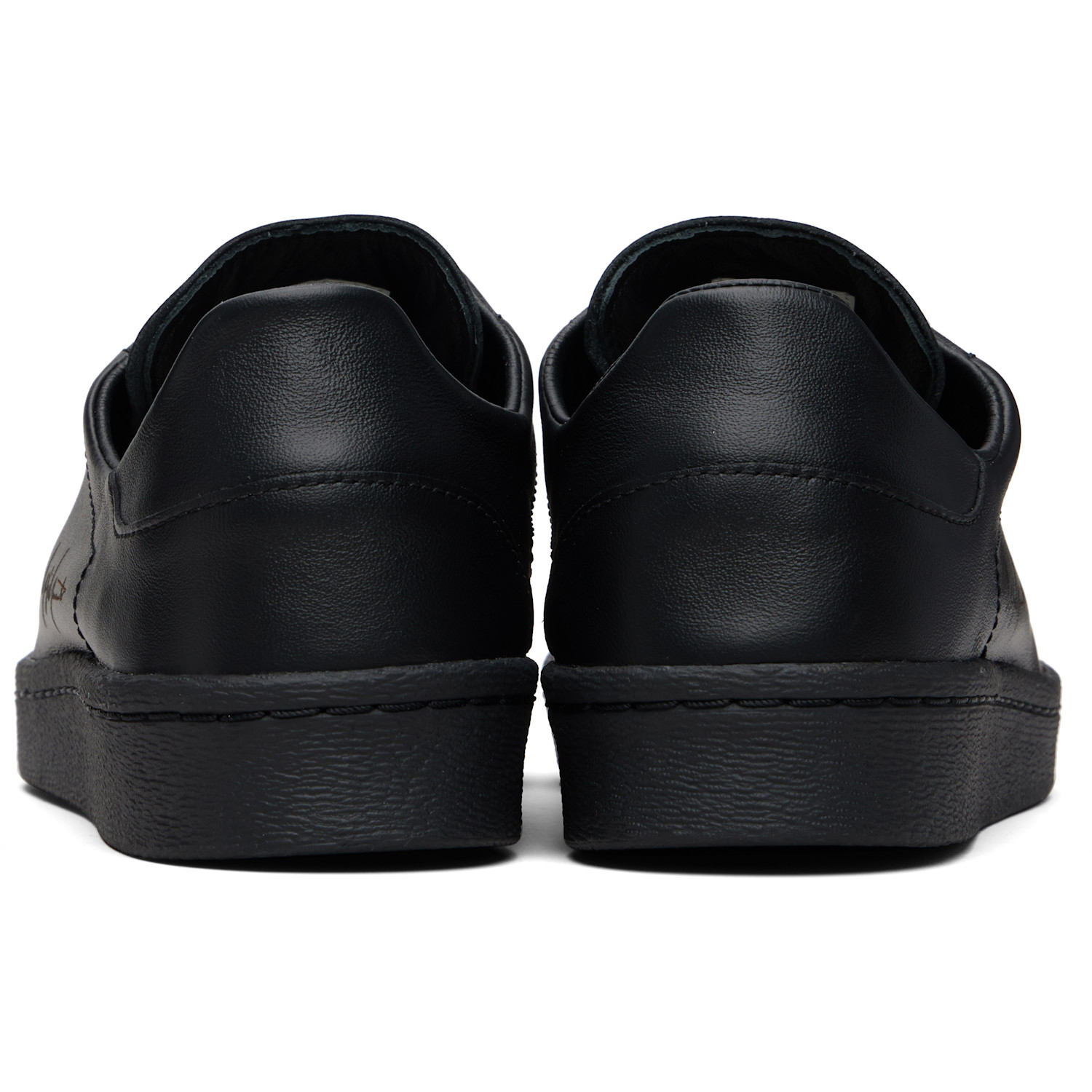  Y-3 Black Superstar Sneakers 