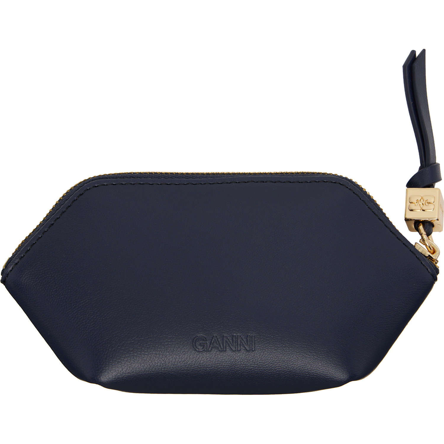  Ganni Navy Bou Bear Coin Pouch 