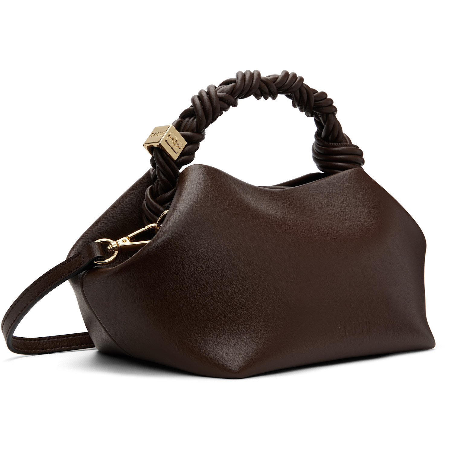  Ganni Brown Small Bou Bag 