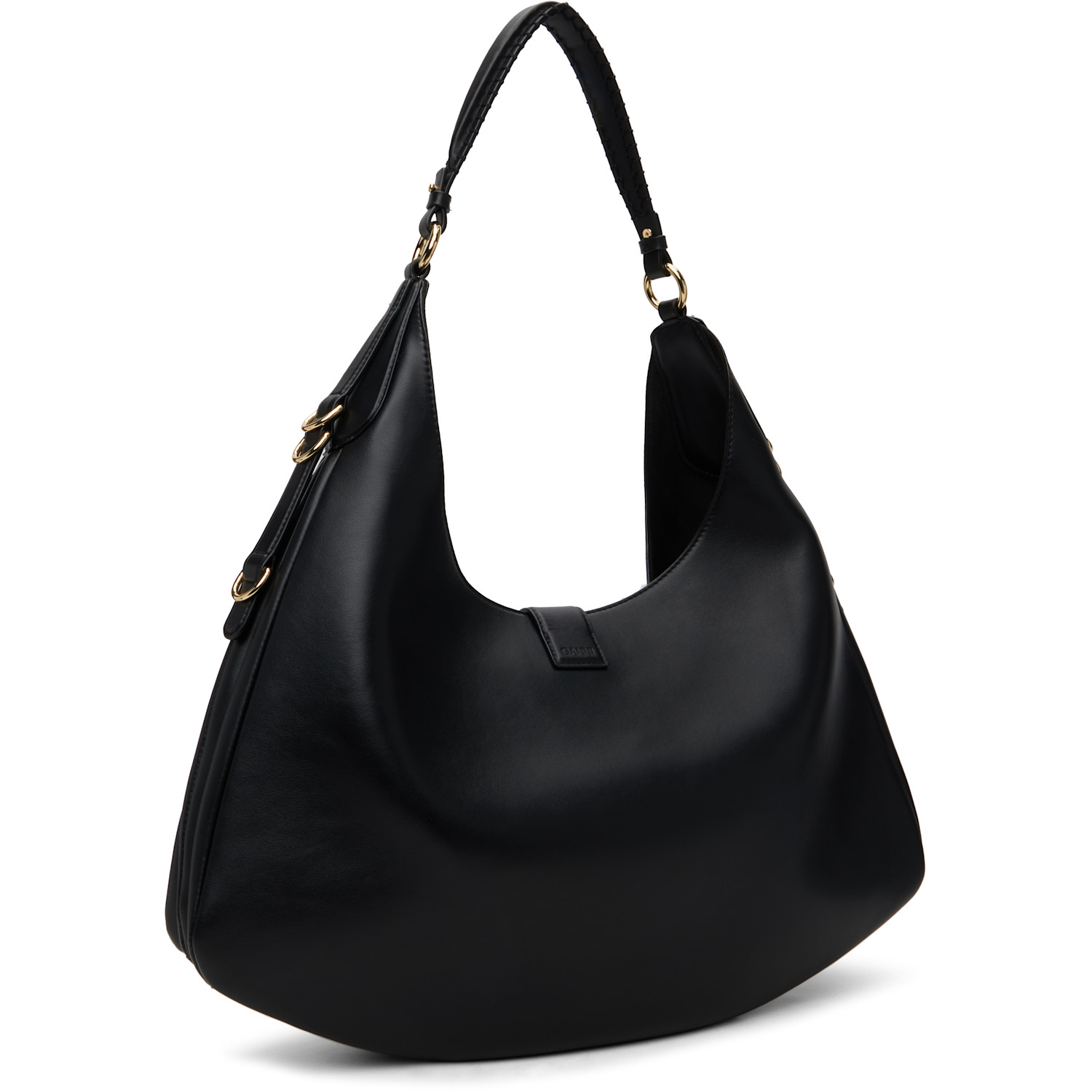 Ganni Black Large Kat Bag 