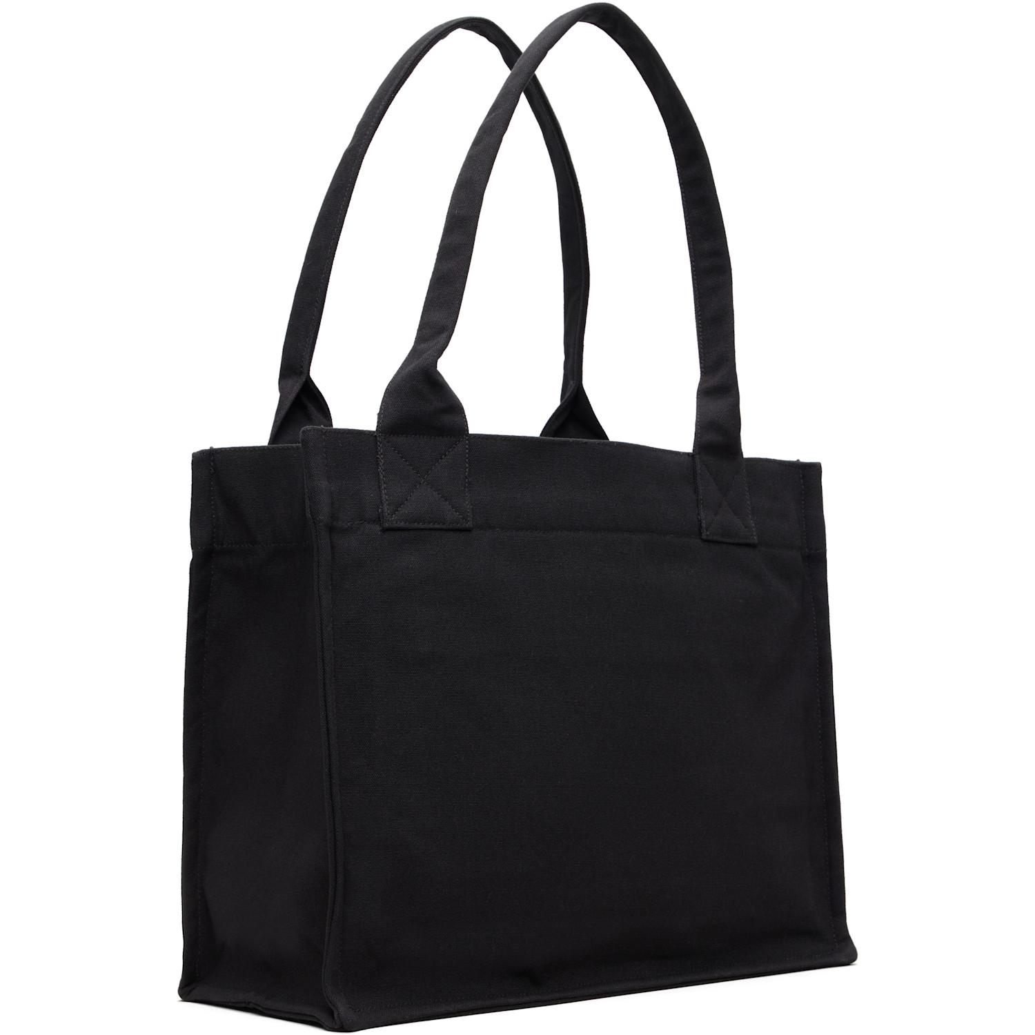  Ganni Black Pony Printed Large Tote 