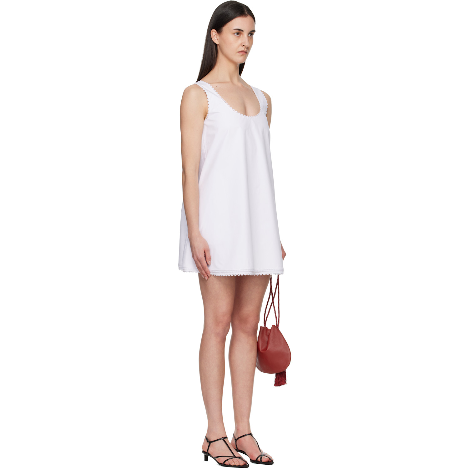  Róhe White A-line Poplin Minidress 