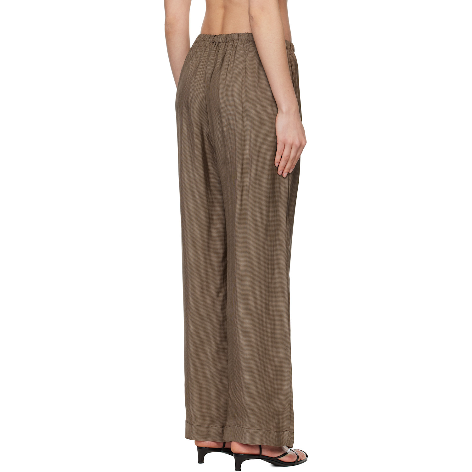  Róhe Brown Relaxed Fit Trousers 